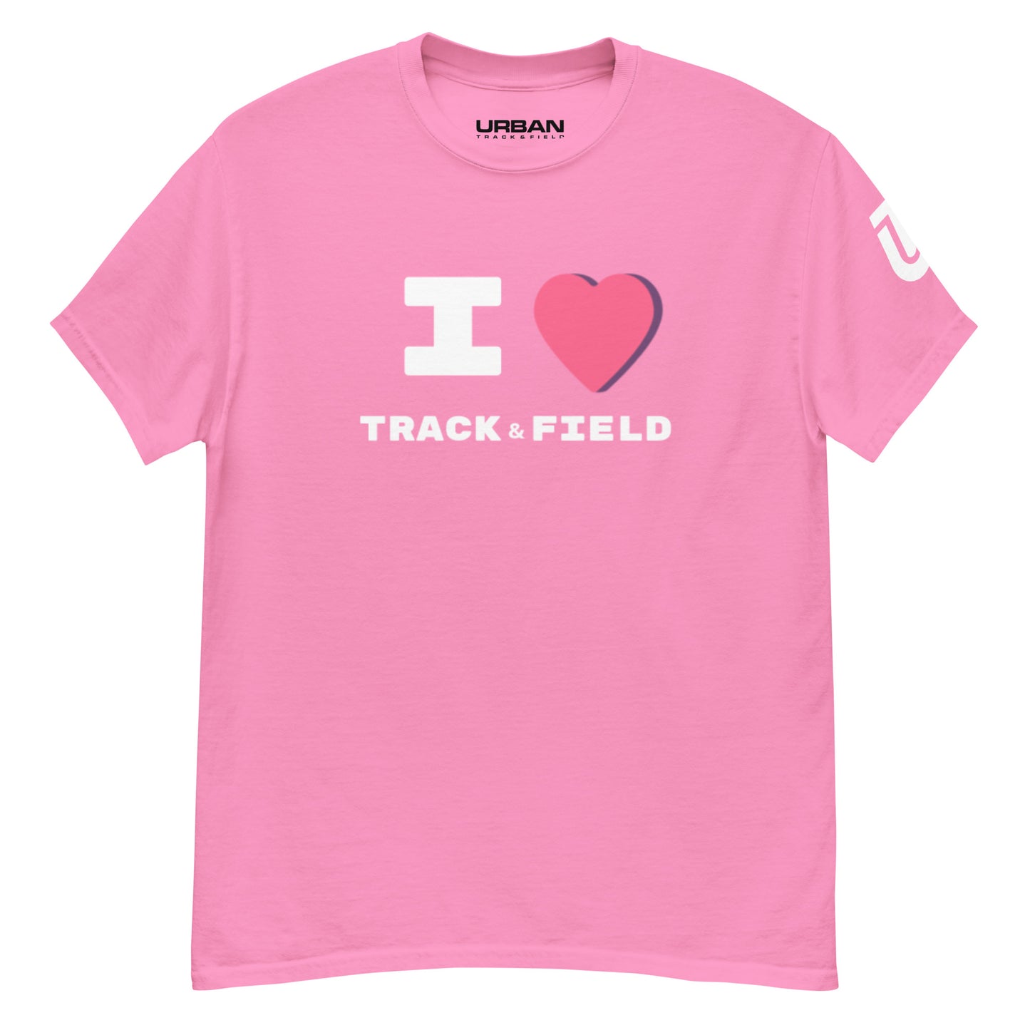 I LOVE Track & Field - Classic Tshirt - URBAN T&F