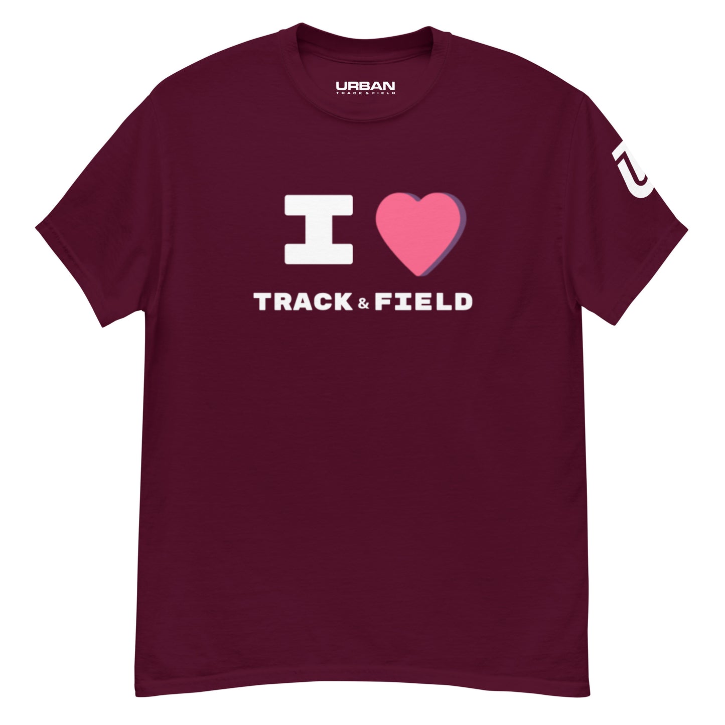 I LOVE Track & Field - Classic Tshirt - URBAN T&F