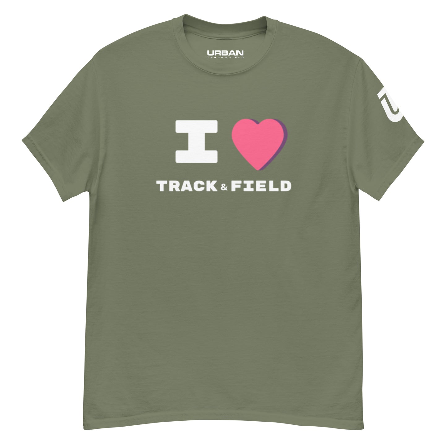 I LOVE Track & Field - Classic Tshirt - URBAN T&F
