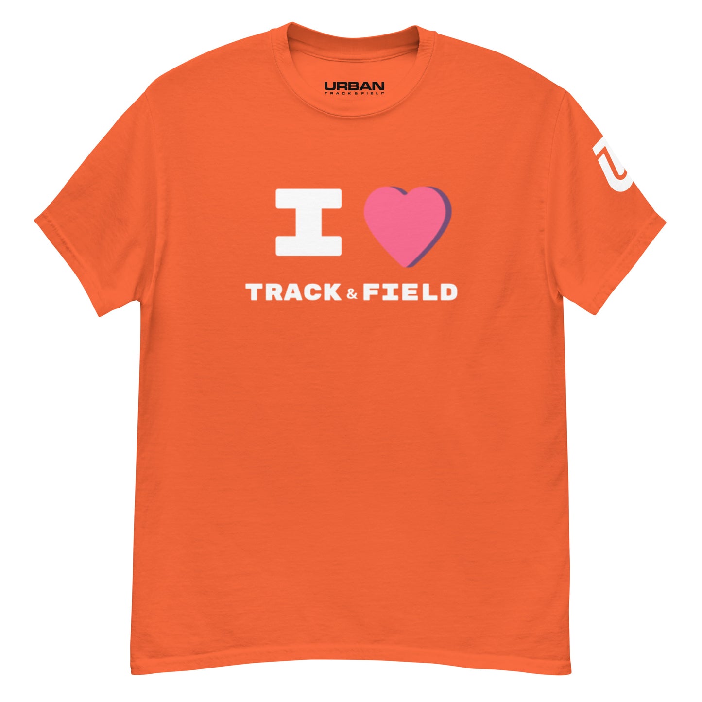 I LOVE Track & Field - Classic Tshirt - URBAN T&F