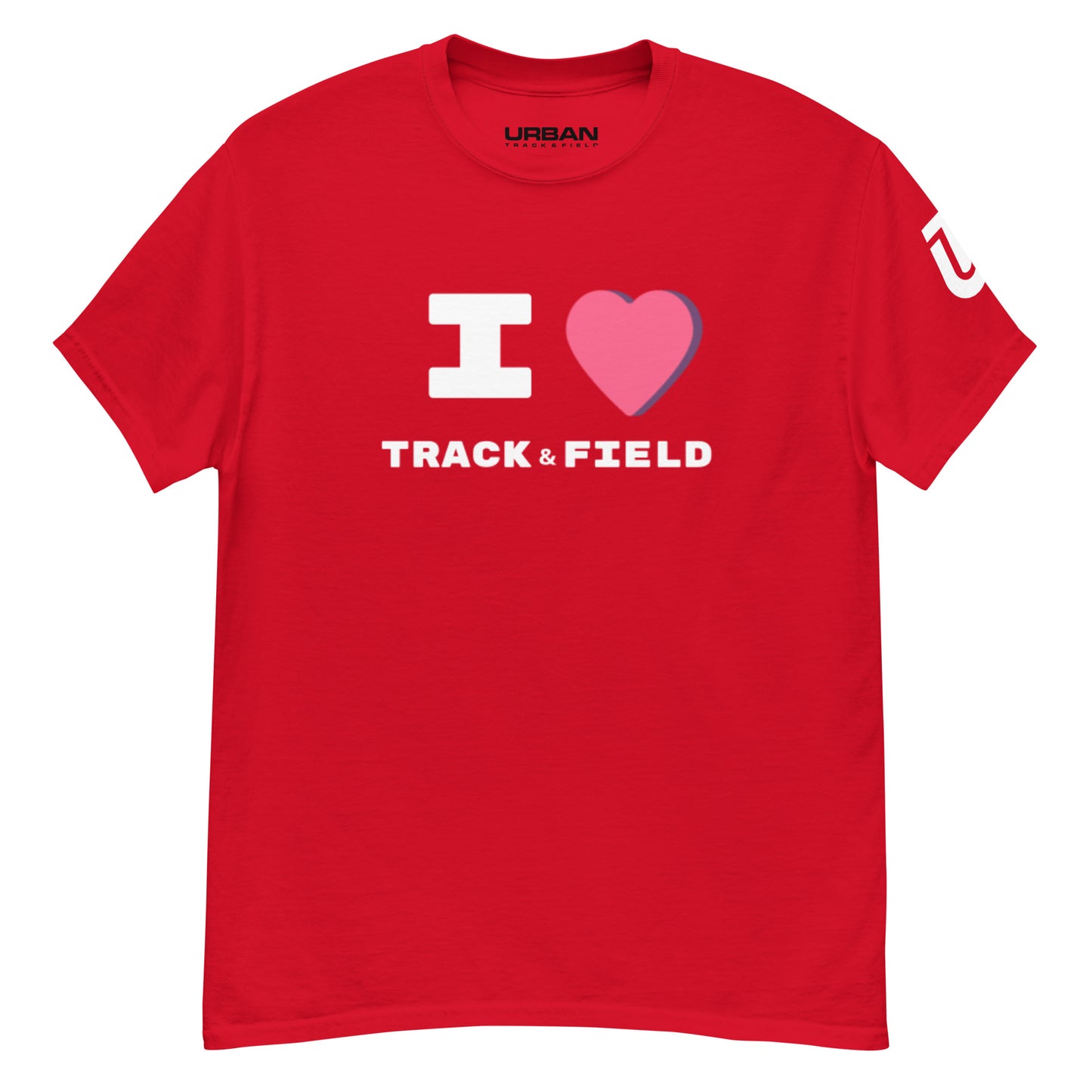 I LOVE Track & Field - Classic Tshirt - URBAN T&F