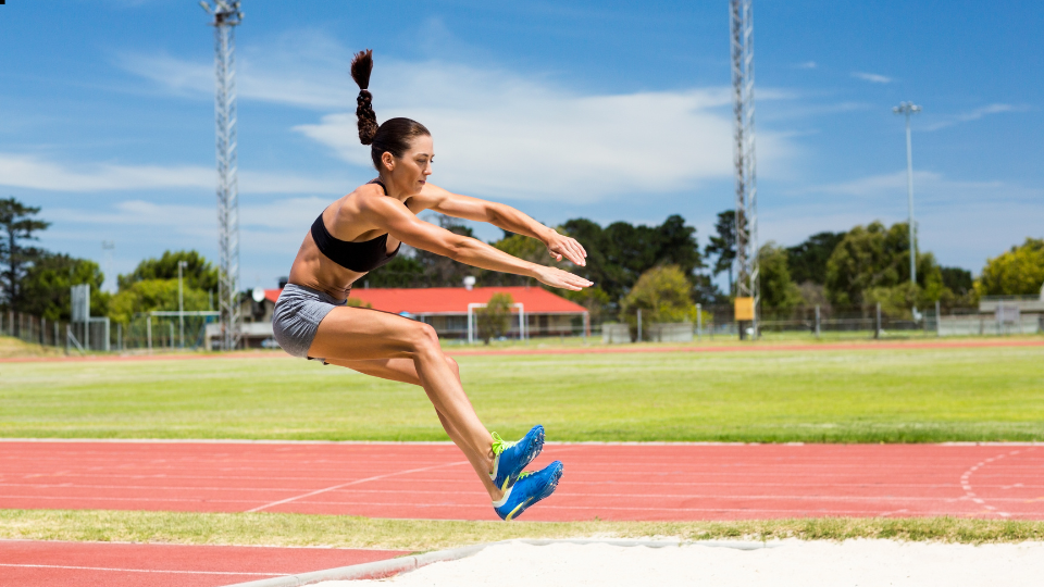 Jumping event drills to improve takeoff and landing