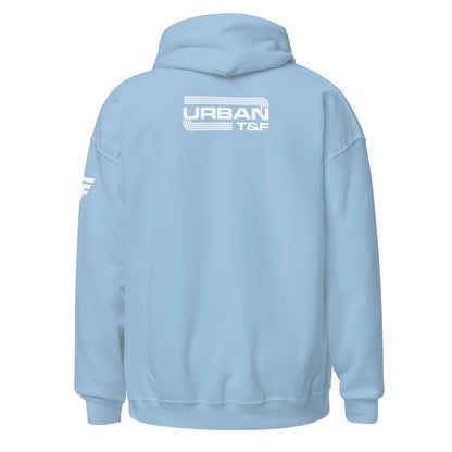 I LOVE Track & Field - Hoodie (White Writing) - URBAN T&F