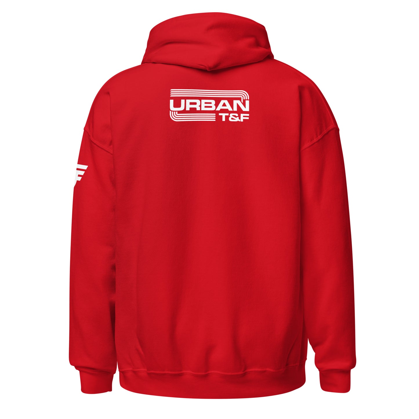 I LOVE Track & Field - Hoodie (White Writing) - URBAN T&F